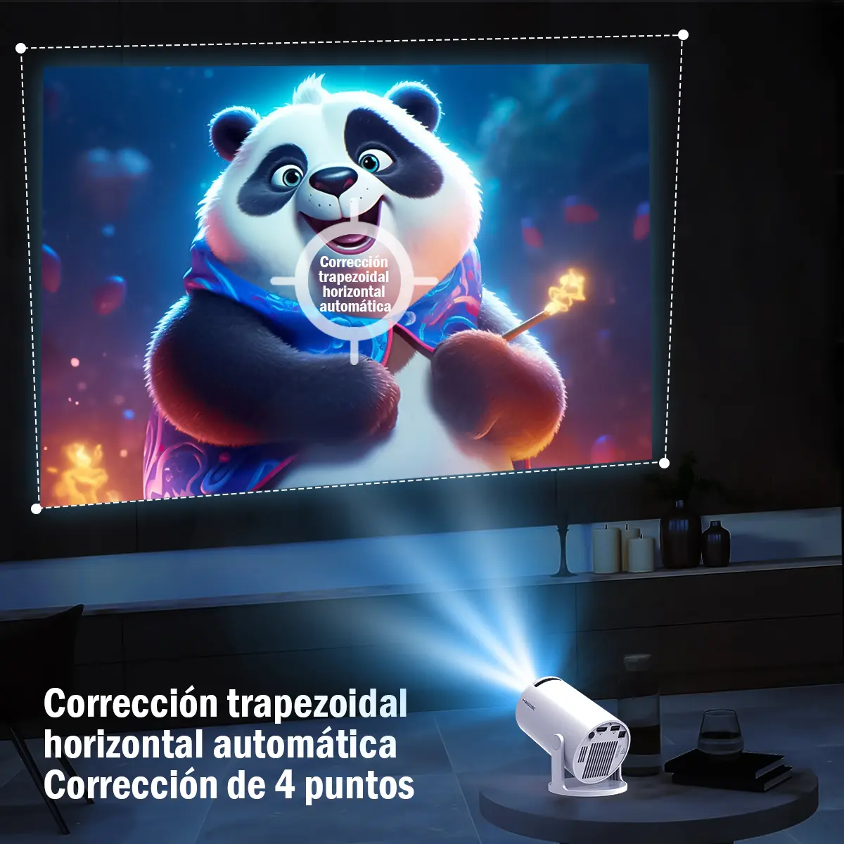 Proyector 8k Hd Portátil Android14 Magcubic Hy300pro 290ansi - 图片 9