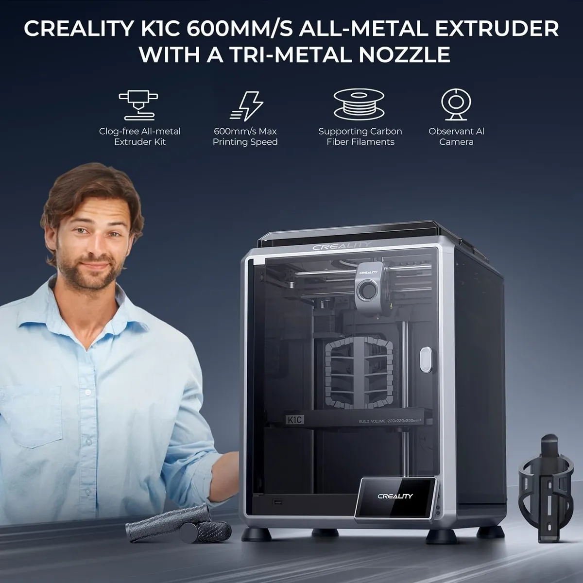 Impresora 3d Creality K1c - 图片 6