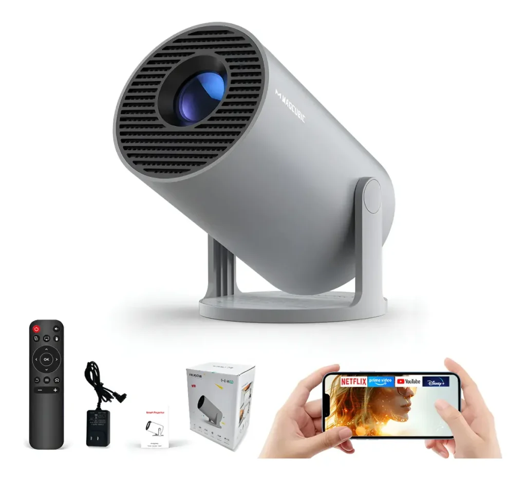 Proyector 8k Hd Portátil Android14 Magcubic Hy300pro 290ansi